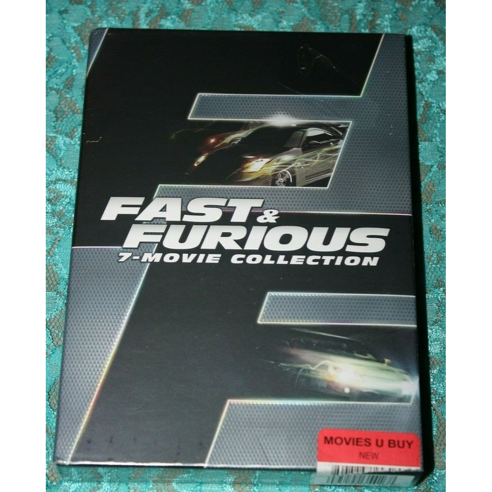 FAST & FURIOUS 7 MOVIE COLLECTION PLUS BONUS DISC COLLECTION New/Sealed